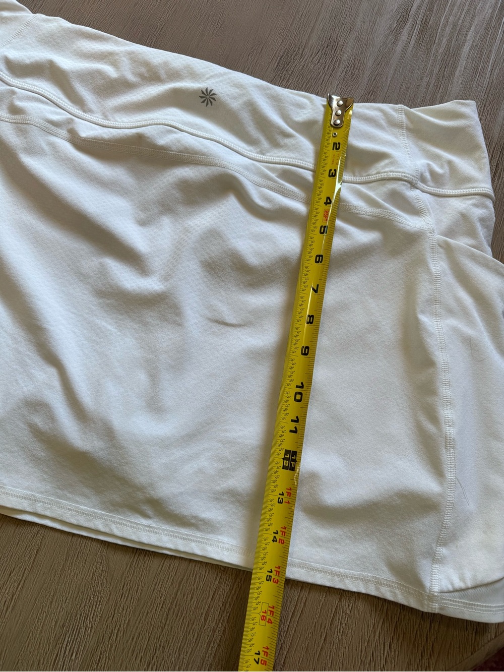 Athleta Women’s White Active Skort - Lightweight Performance